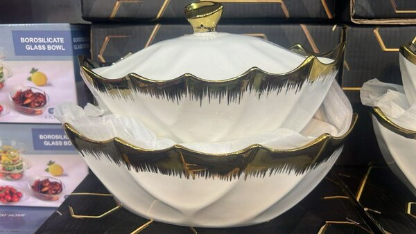 2set ceramic food bowl