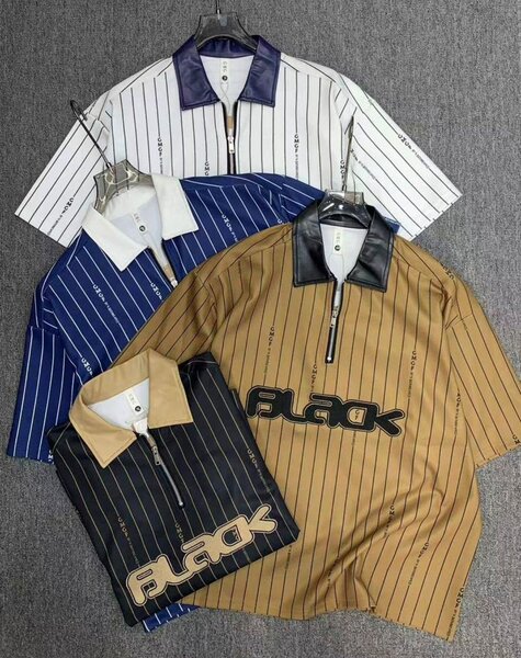 Chemises à rayures rétro