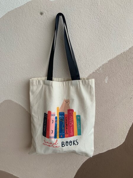 Tote bag "Read More Books"