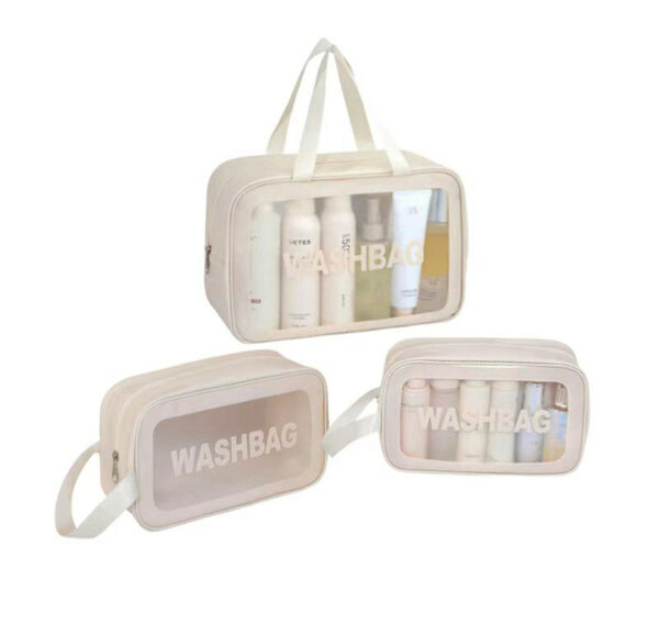 Lot de 3 Trousses de Toilette