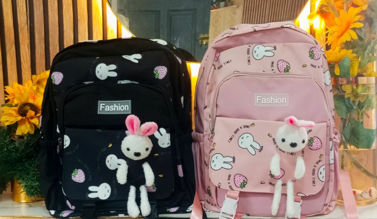 Sac à dos mode enfant avec peluche