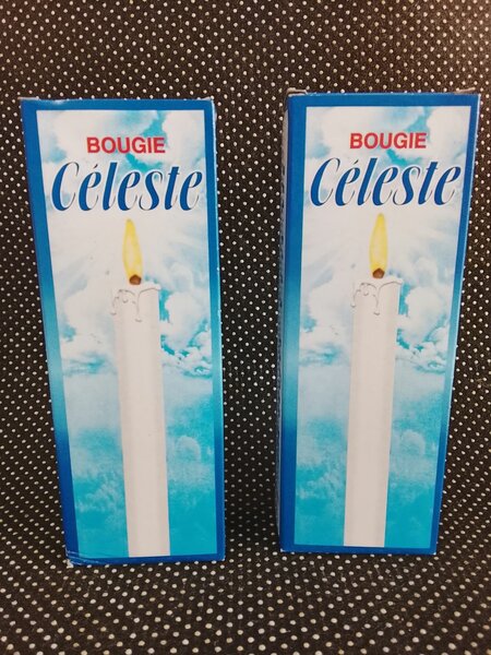 Bougie Céleste - Chandelle Classique