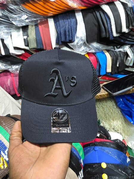 Casquette Trucker A's Noire