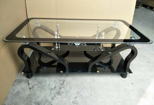 Table vitrée Centrale Salon