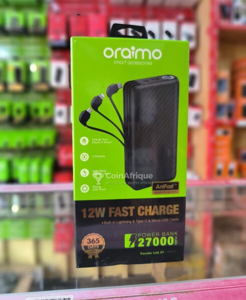 Batterie Externe Oraimo 27000mAh