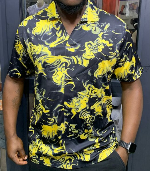 Chemise Imprimée Colorée Homme