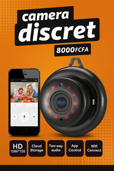 Caméra de sécurité Discret