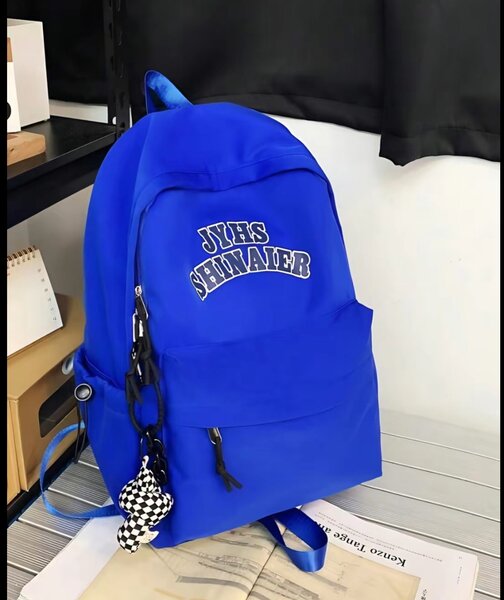 Sac à dos bleu tendance