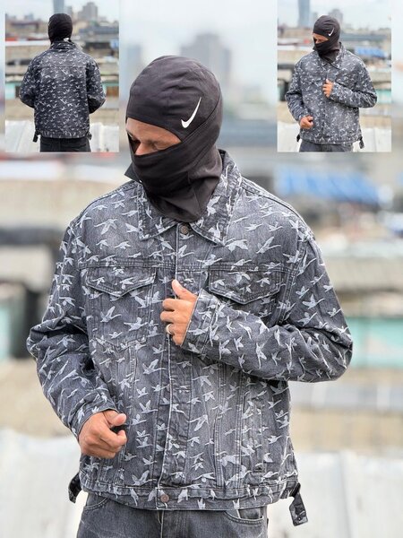 Veste en denim tendance homme