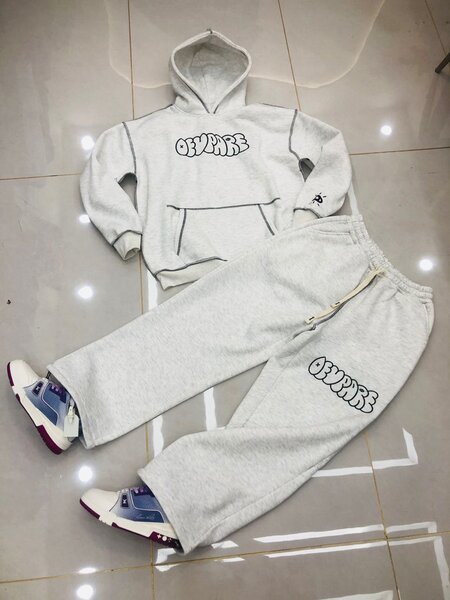 Ensemble survêtement gris tendance