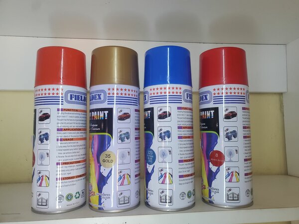 Spray  paints