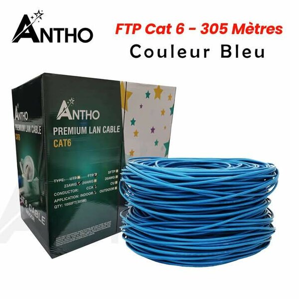 Câble réseau Catégorie 6 - 305