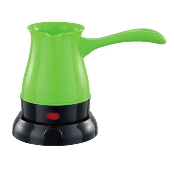 Cafetière électrique compacte verte