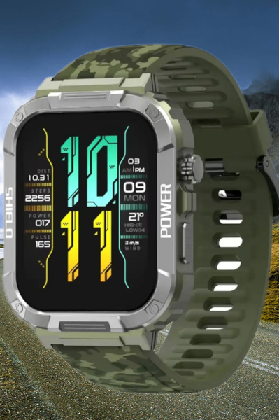 Rugged Smart Watch, BT Call, Health Care, IP68, ANDR/IOS