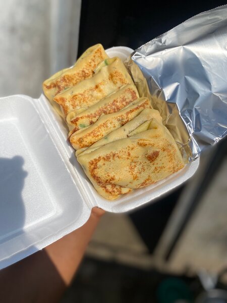 Crêpes garnies délicieuses