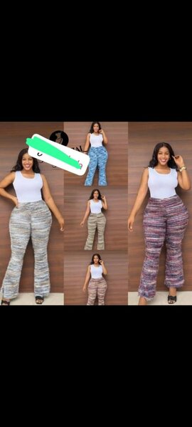 Pantalons évasés tendance femme