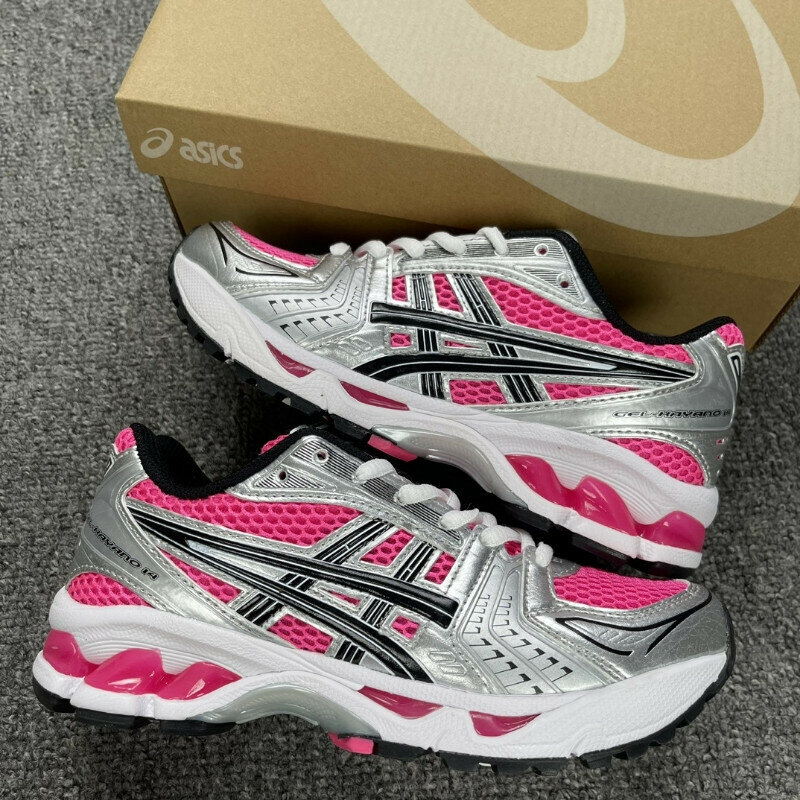 Chaussures ASICS Rose Argente