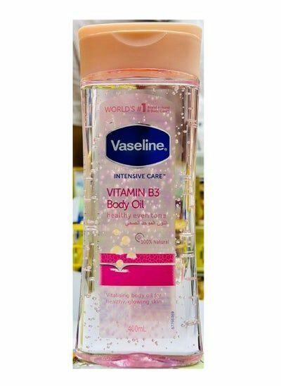 Huile vaseline rose