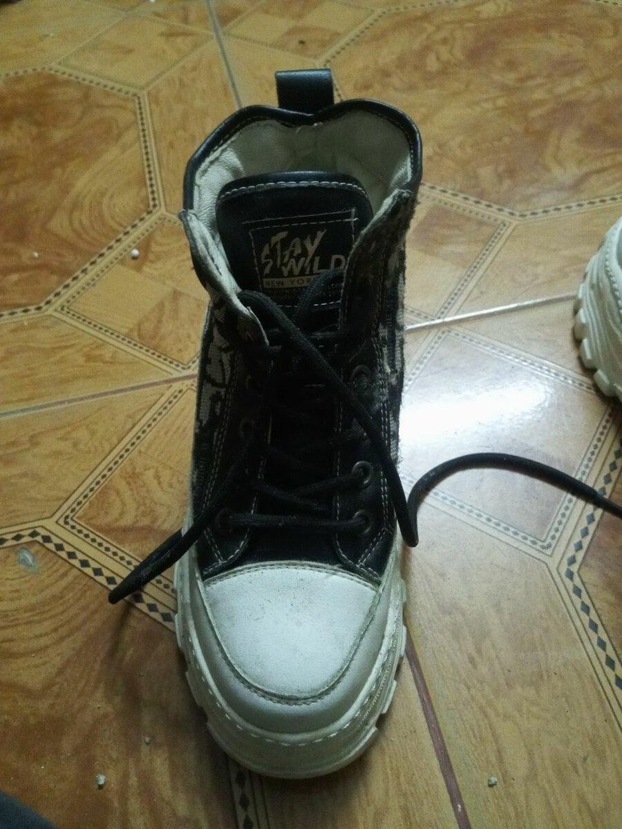 Baskets montantes mode