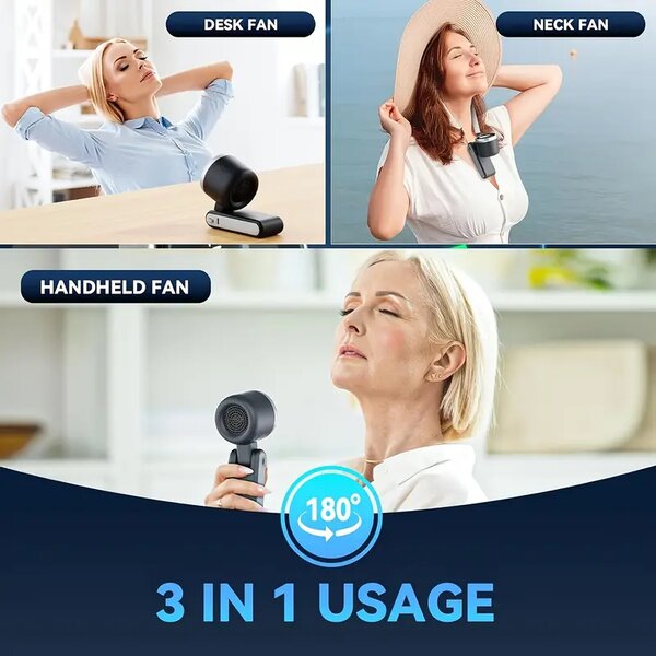 Ventilateur portable 3 en 1