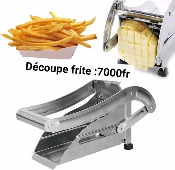 Découpe Frite Acier Inoxydable