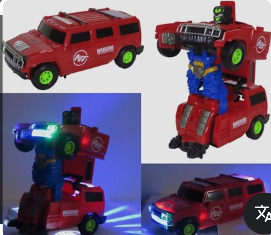 Voiture Robot Transformable Jouet
