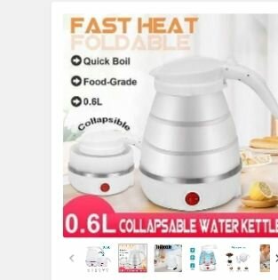 Bouilloire Électrique Pliable 0,6L