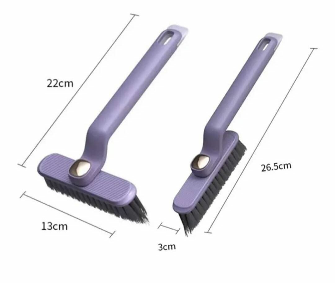 Brosse de douche rotative
