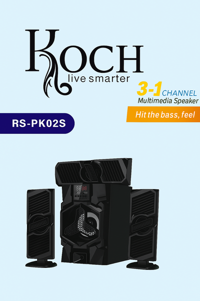 Enceinte Multimedia 3-1 RS-PK02S