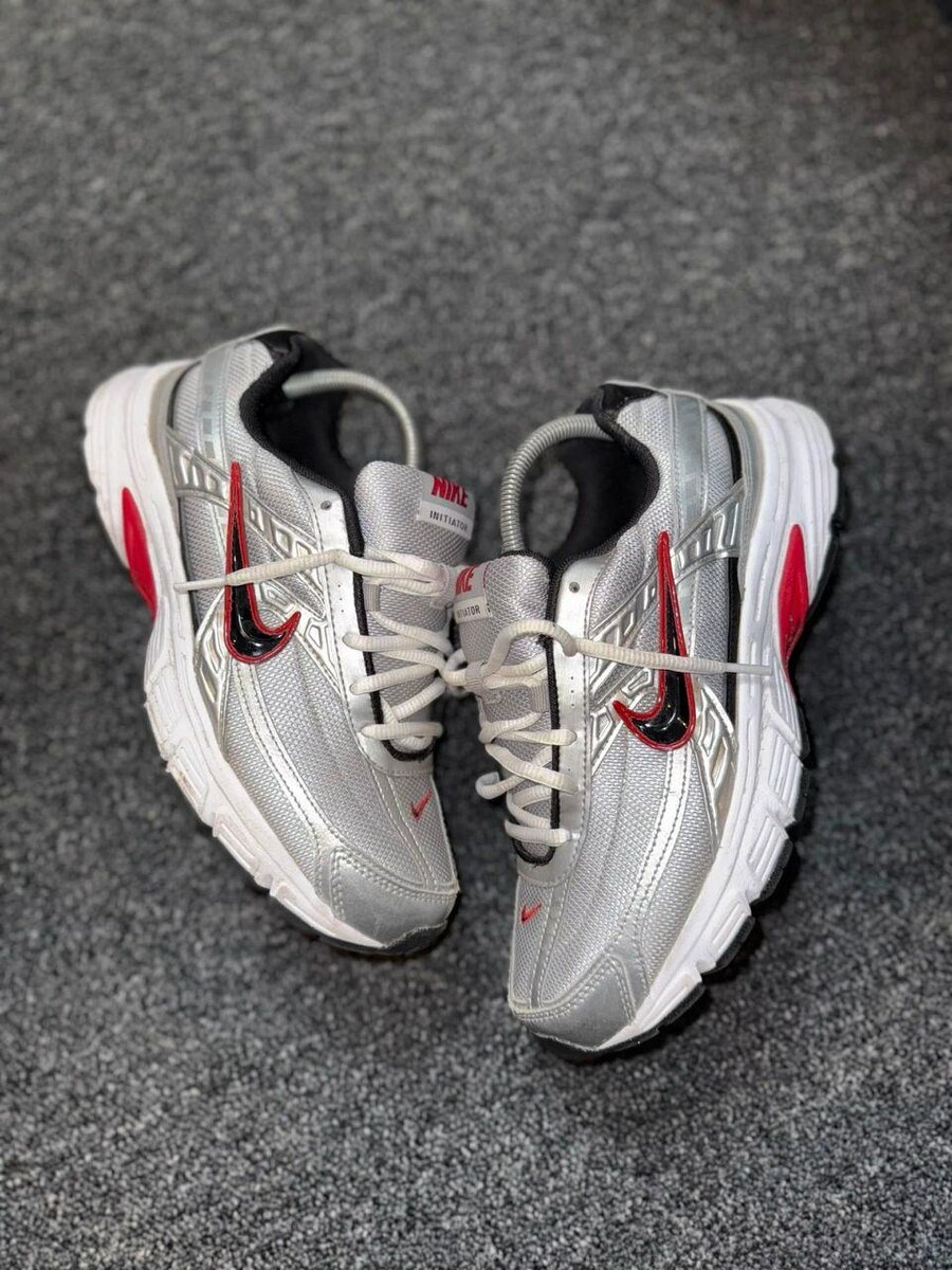Nike Silver Running Shoes