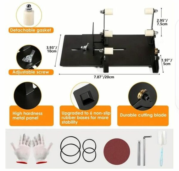 Coupeur de bouteilles réglable