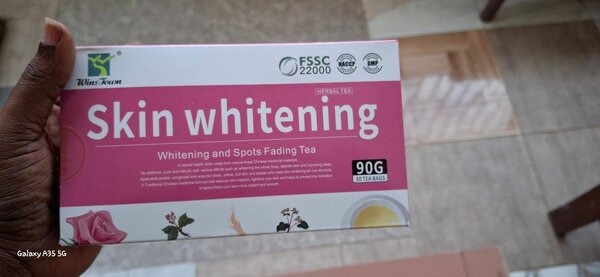Skin whitening tea