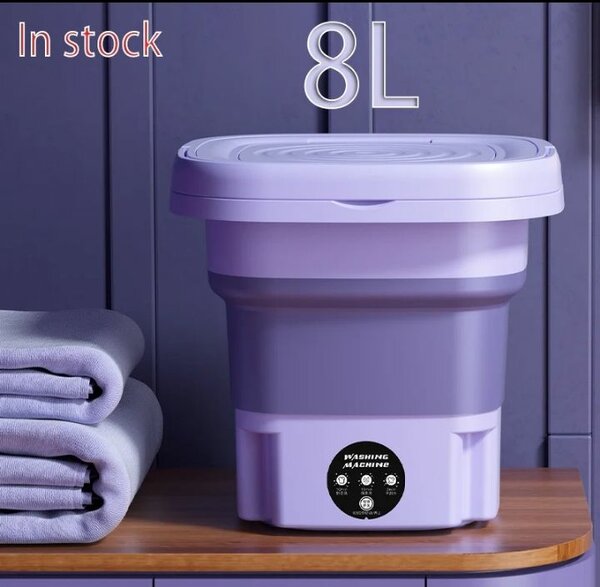 Mini machine à laver pliable