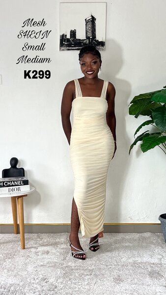 Mesh SHEIN maxi dress