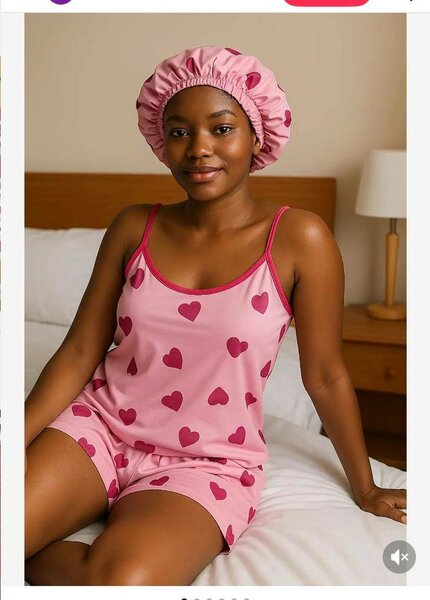 Ensemble Pyjama Cœur femme