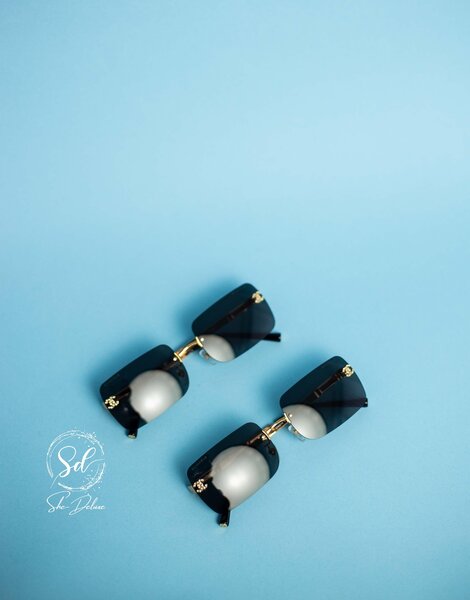 Chanel Rimless Runway sunglasses