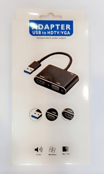 Adaptateur USB vers HDMI/VGA