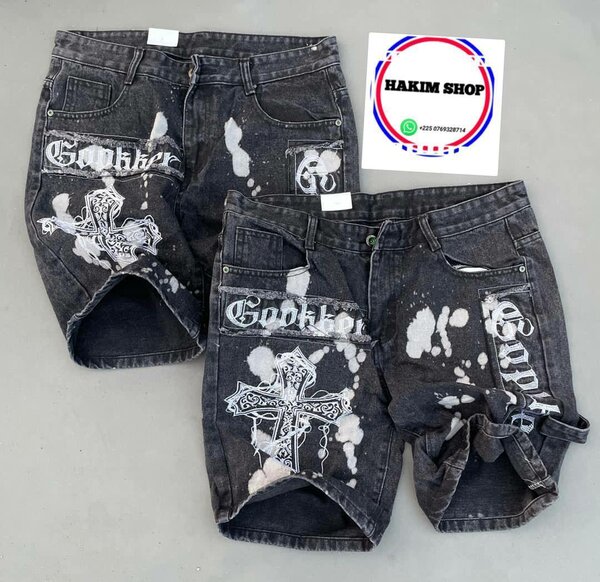 Shorts en jean déchirés tendance