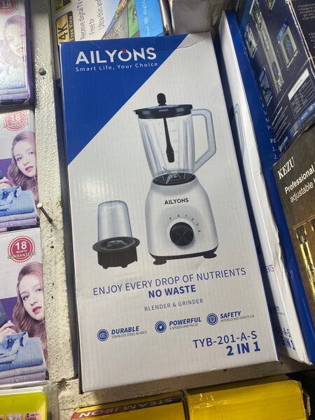 Ailyons 2in 1 blender with 12 months warranty