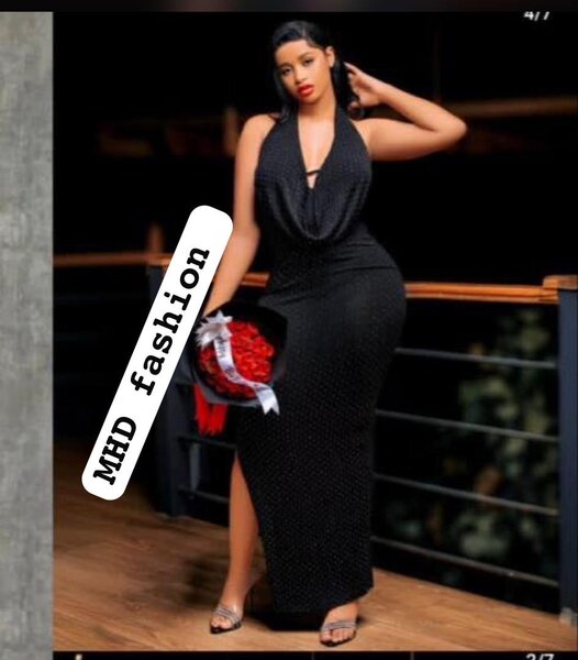 Robe Longue Élégante Noire