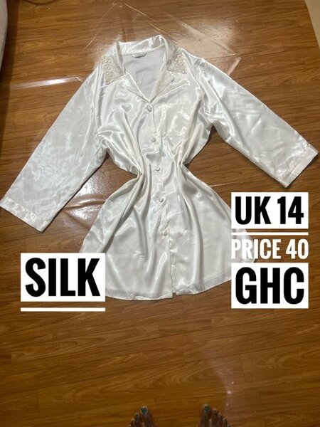 Silk nightwear