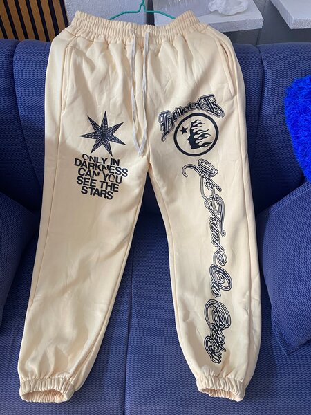 Pantalon jogger imprimé tendance