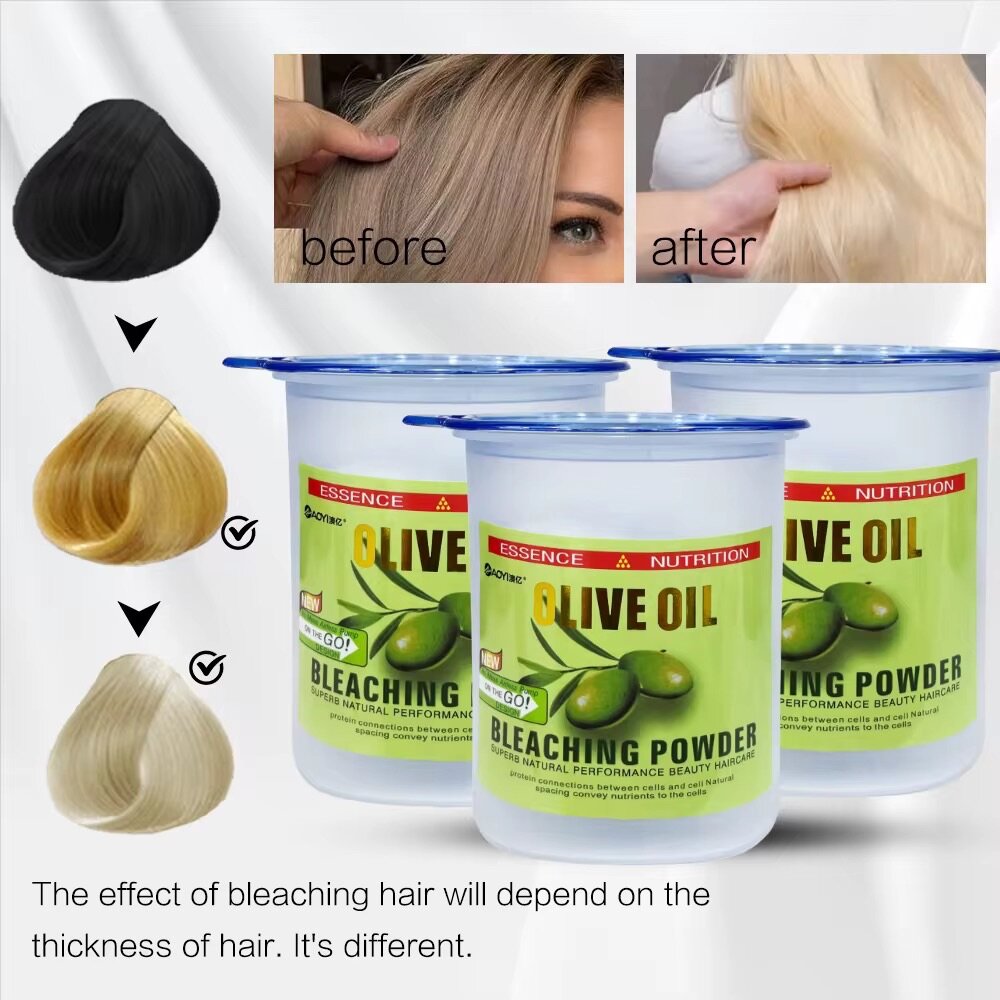 Poudre Décolorante à l'Huile d'Olive