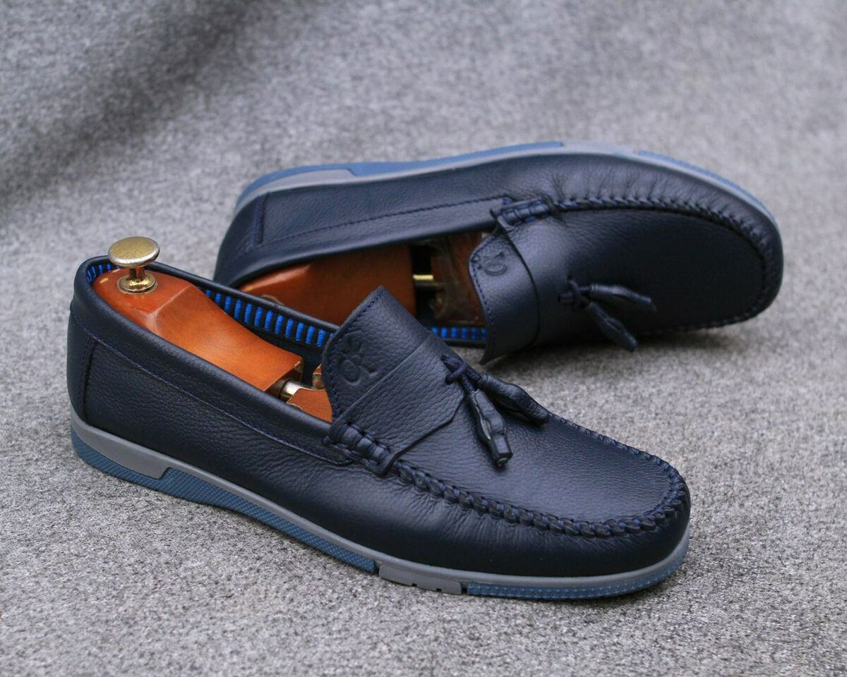 Mocassins en cuir élégants