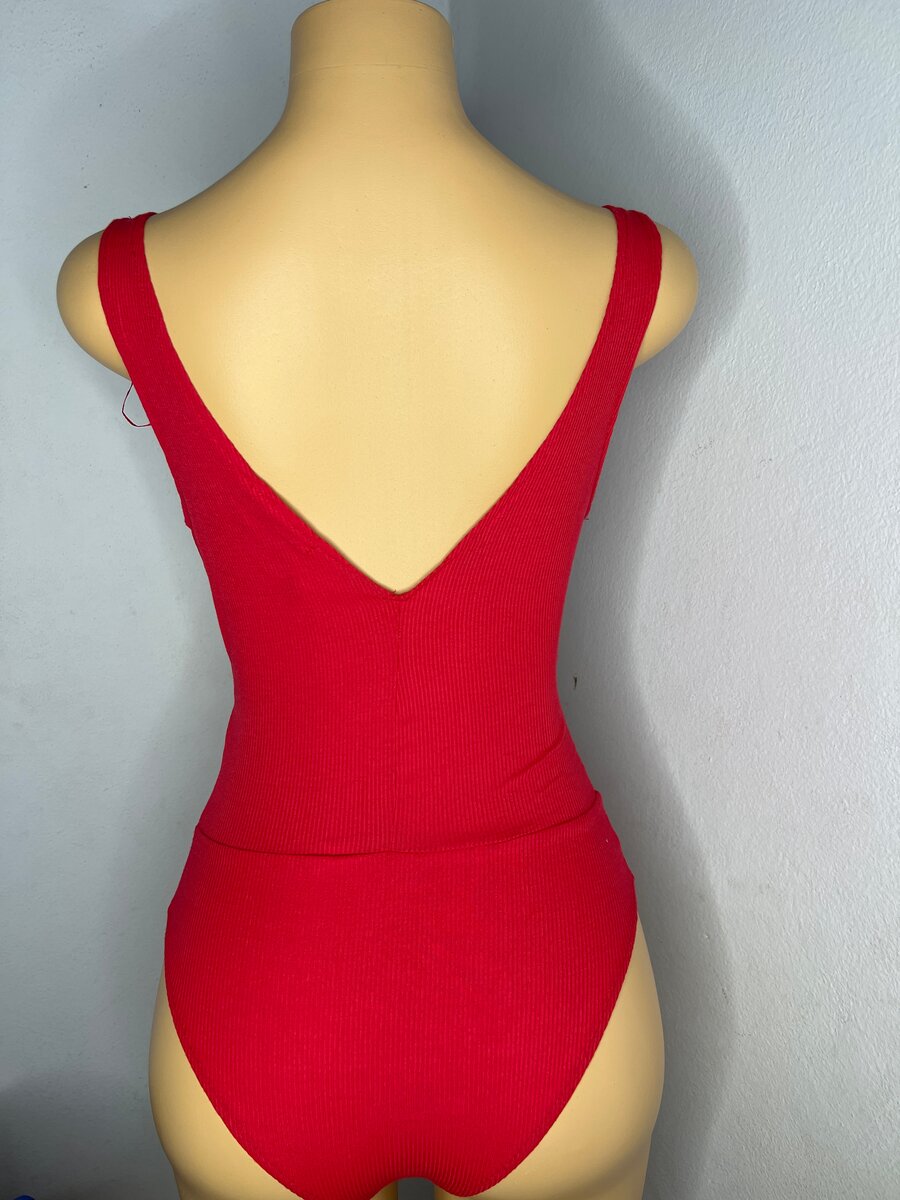 Maillot de Bain Échancré Femme