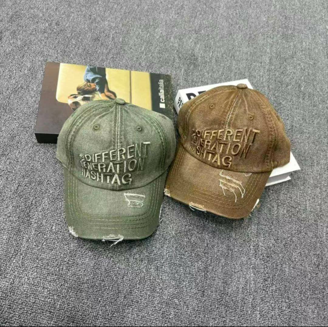 Casquette vintage unisexe tendance