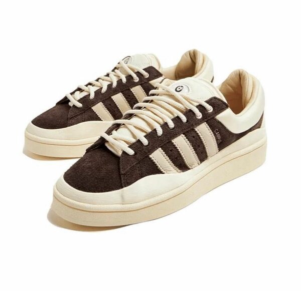 Sneakers en daim rétro