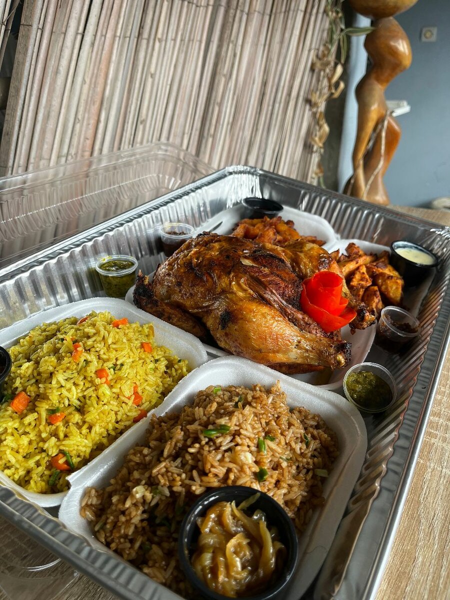 Plateau festif roti poulet