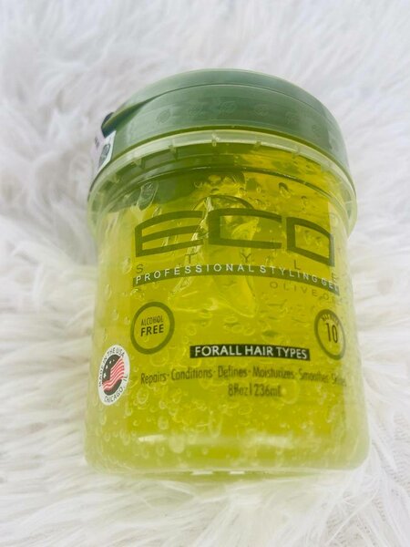 Gel coiffant écologique