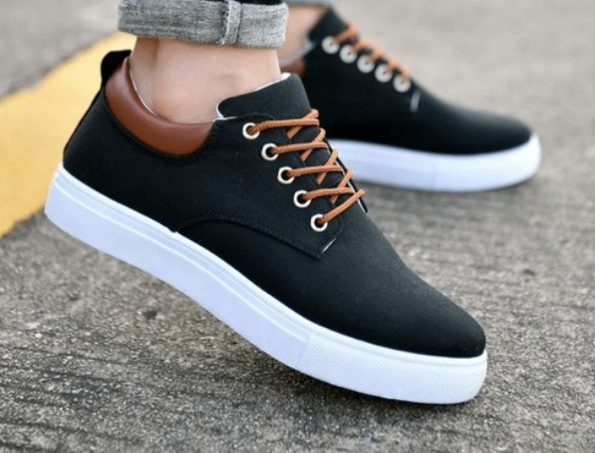 Baskets pour homme noir